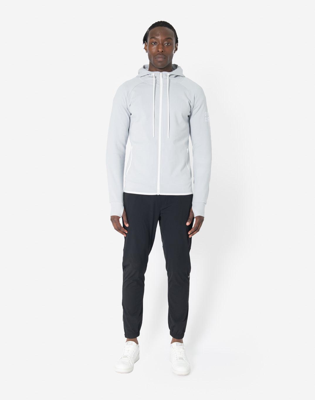 Chill Zip Hoodie in Silver - Hoodies - Gym+Coffee IE