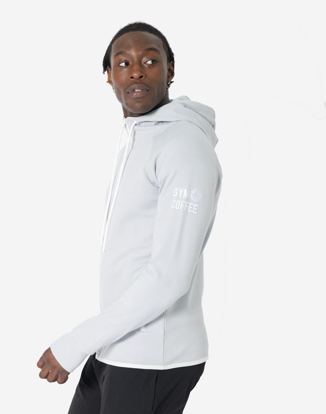 Chill Zip Hoodie in Silver - Hoodies - Gym+Coffee IE