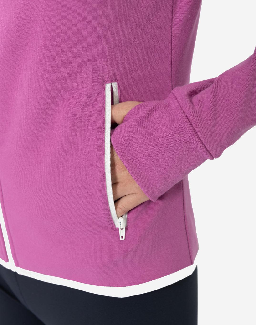 Chill Zip Hoodie in Crisp Pink - Hoodies - Gym+Coffee IE