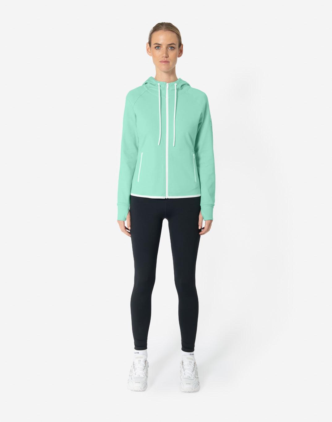 Chill Zip Hoodie in Frosty Mint - Hoodies - Gym+Coffee IE