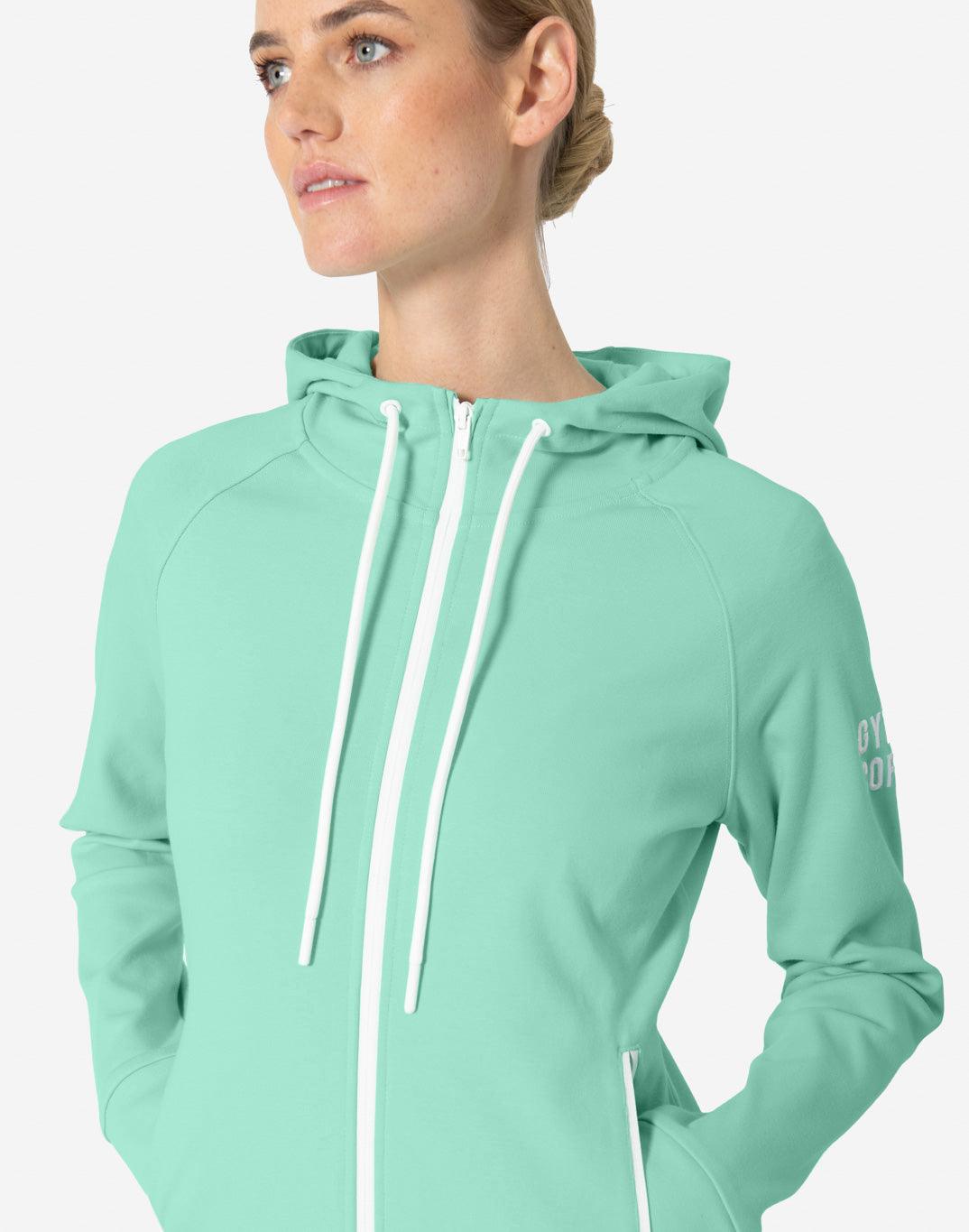 Chill Zip Hoodie in Frosty Mint - Hoodies - Gym+Coffee IE