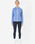 Chill Zip Hoodie in Misty Blue - Hoodies - Gym+Coffee IE