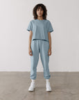 The Jogger in Chalk Blue - Joggers - Gym+Coffee IE