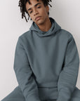 The Oversized Pullover Hoodie in Slate Grey - Hoodies - Gym+Coffee IE