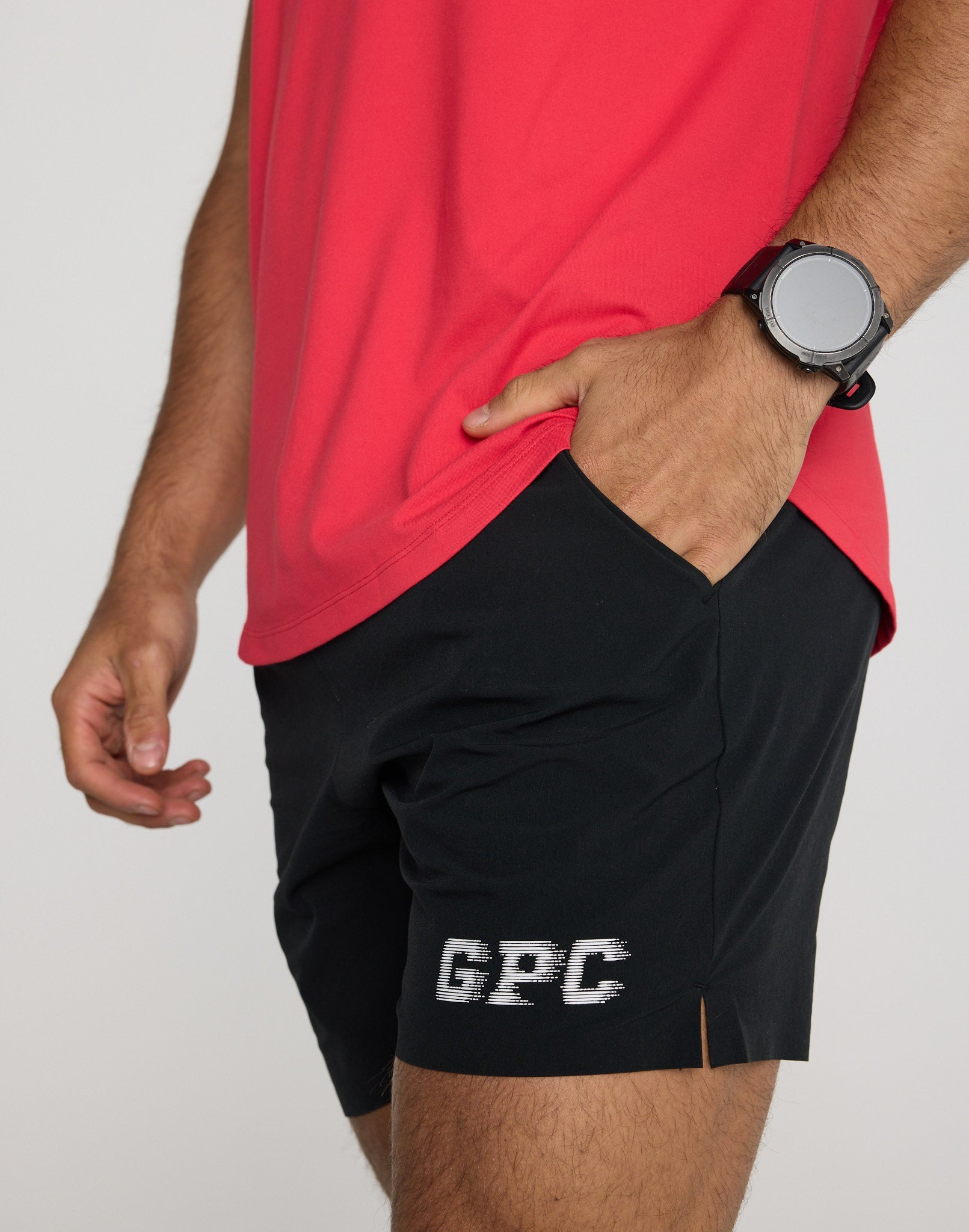 GPC Train Speed Tee in Power Red