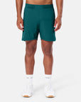 Relentless 7" Shorts in Goodnight Green
