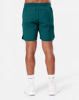 Relentless 7" Shorts in Goodnight Green