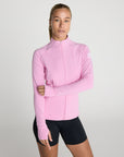 Relentless Full Zip in Pink Blossom