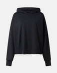 Relaxed Hoodie in Black
