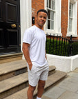 Ripstop Shorts in Stone Grey