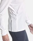 Adaptive 1/2 Zip in Striker White - Midlayer - Gym+Coffee IE