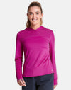 Celero Hooded Long Sleeve in Party Plum