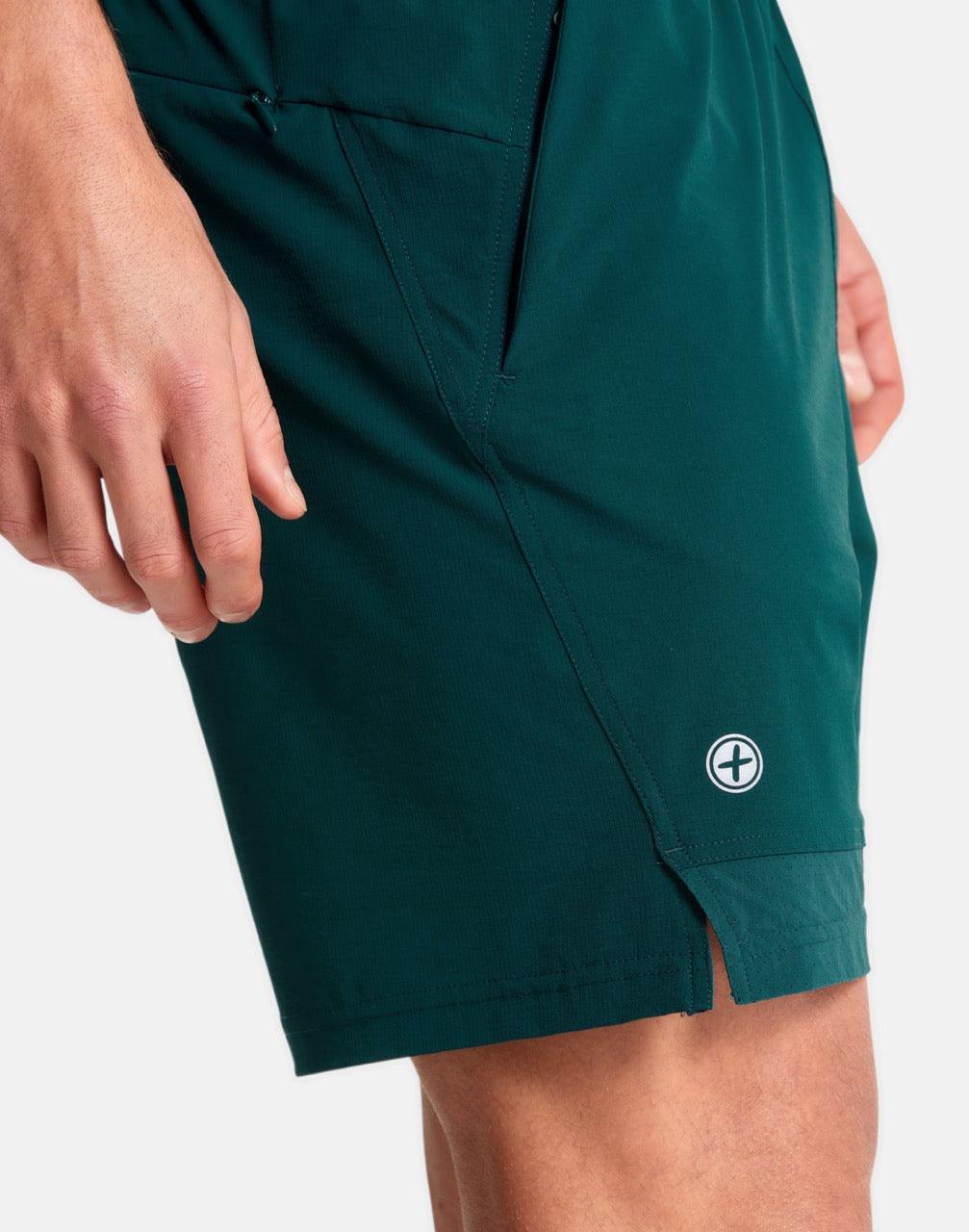 Celero Shorts in Pine Green - Shorts - Gym+Coffee