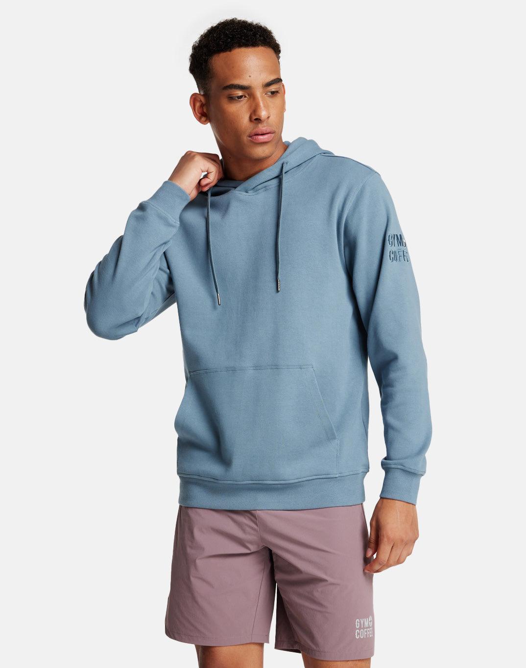 Chill Pullover Hoodie in Storm Blue - Hoodies - Gym+Coffee IE