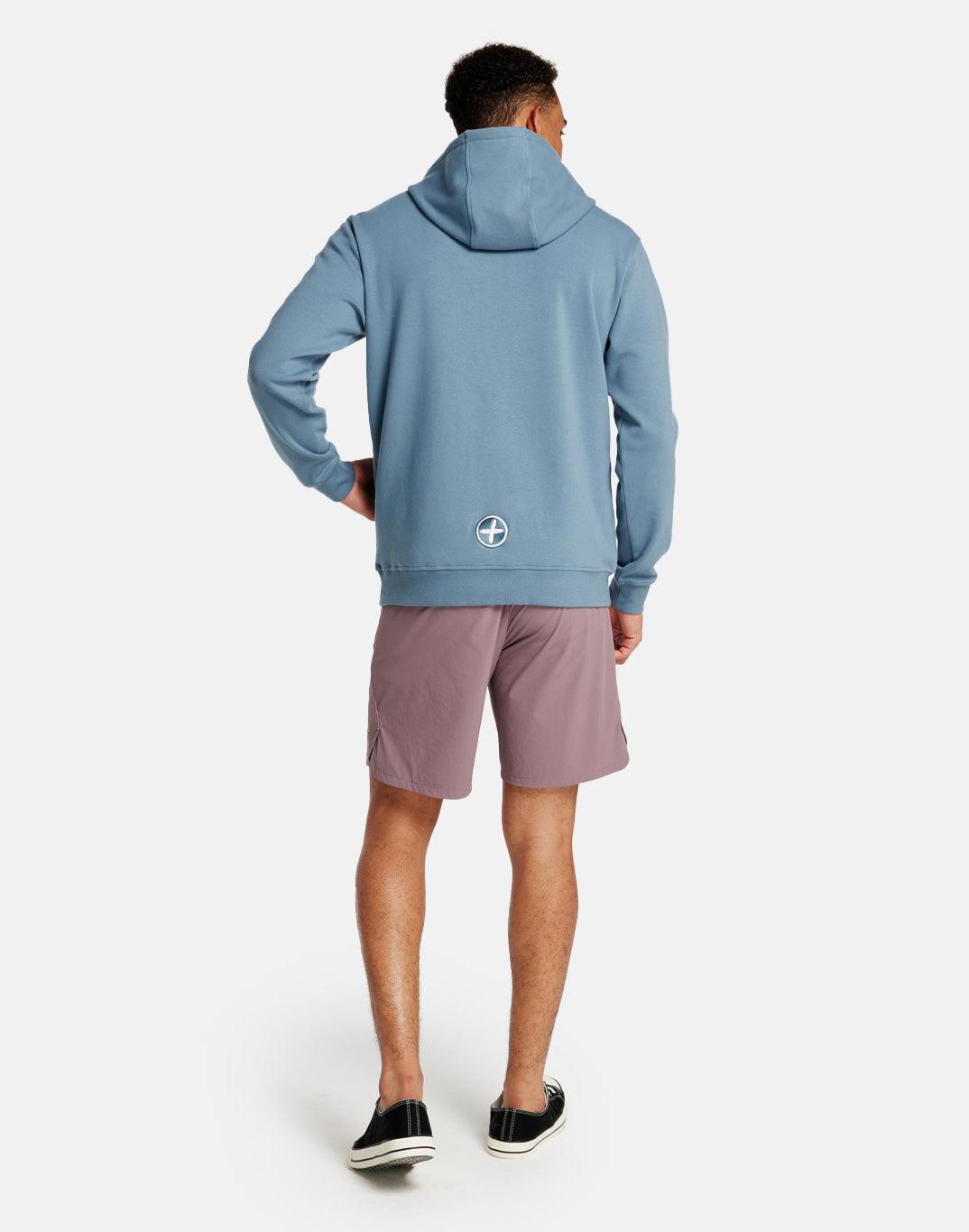 Chill Pullover Hoodie in Storm Blue - Hoodies - Gym+Coffee IE