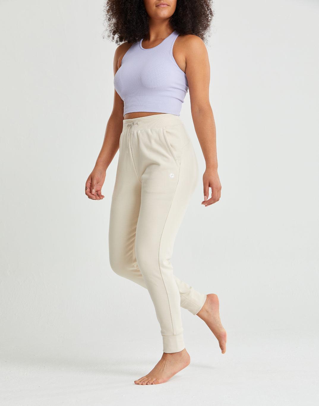 Chill Track Jogger in Alabaster - Joggers - Gym+Coffee IE
