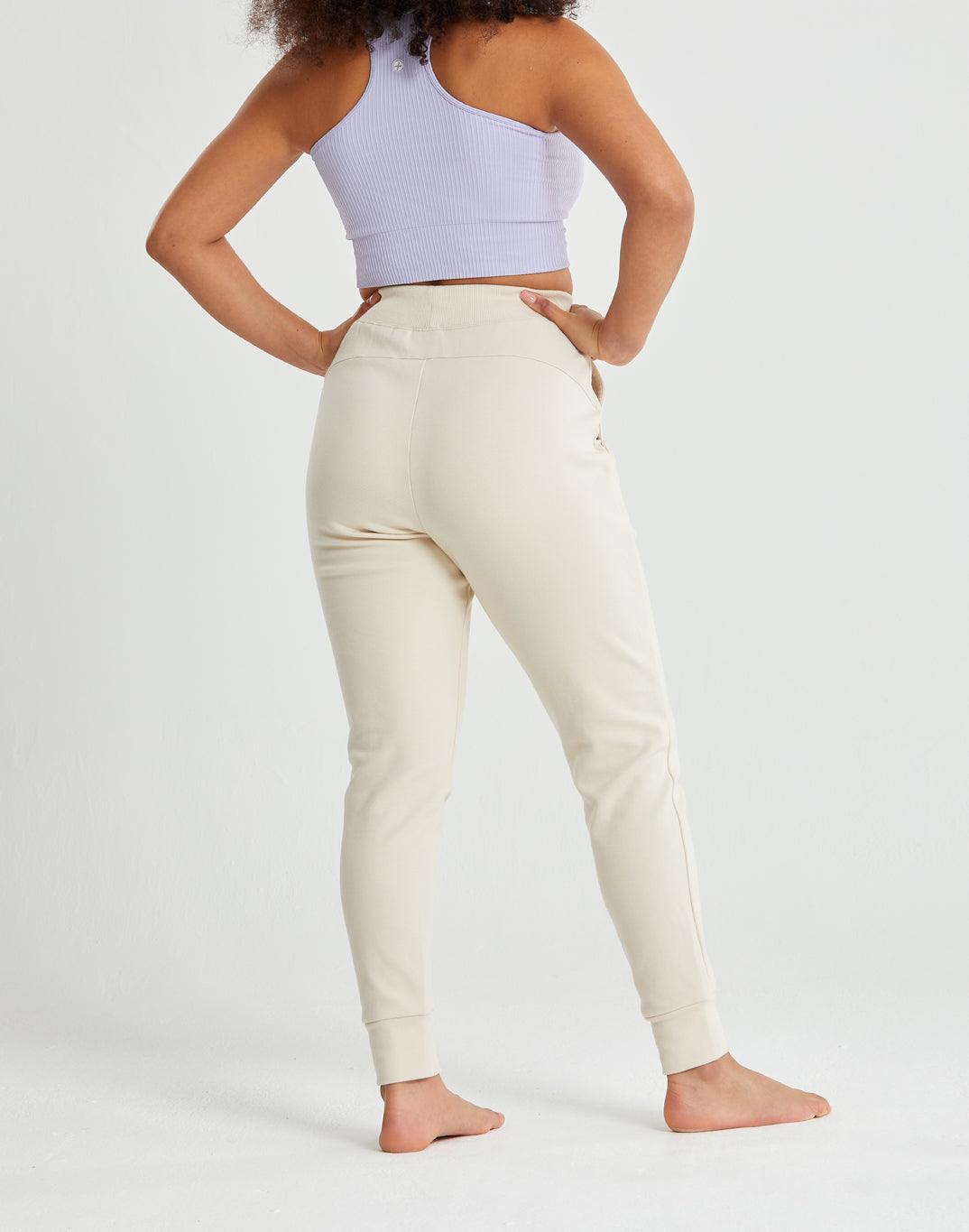 Chill Track Jogger in Alabaster - Joggers - Gym+Coffee IE