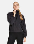 Club Run Half Zip Jacket in Black - Outerwear - Gym+Coffee IE