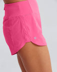 Contender 4" Shorts in Flash Pink - Shorts - Gym+Coffee IE