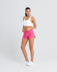 Contender 4" Shorts in Flash Pink - Shorts - Gym+Coffee IE