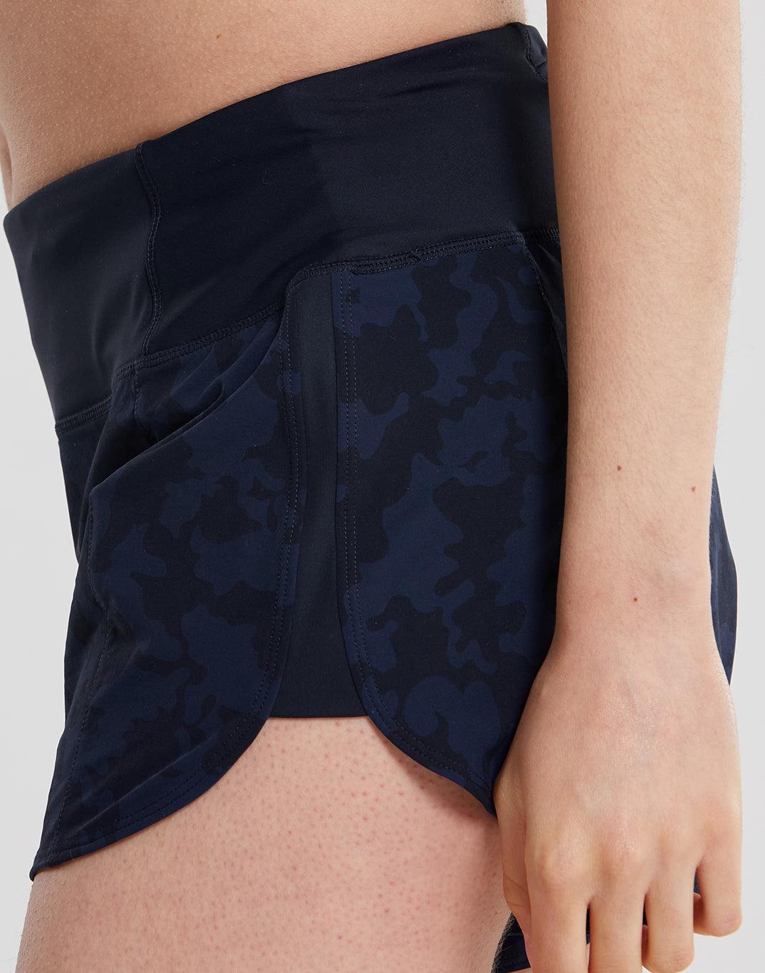 Contender 4" Shorts in Obsidian Camo Print - Shorts - Gym+Coffee IE