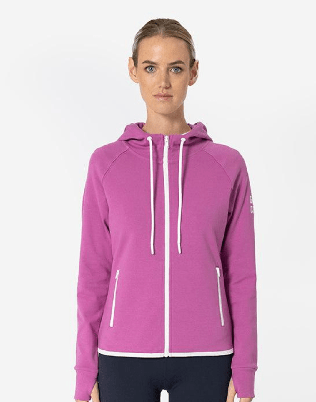 Chill Zip Hoodie in Crisp Pink - Hoodies - Gym+Coffee IE