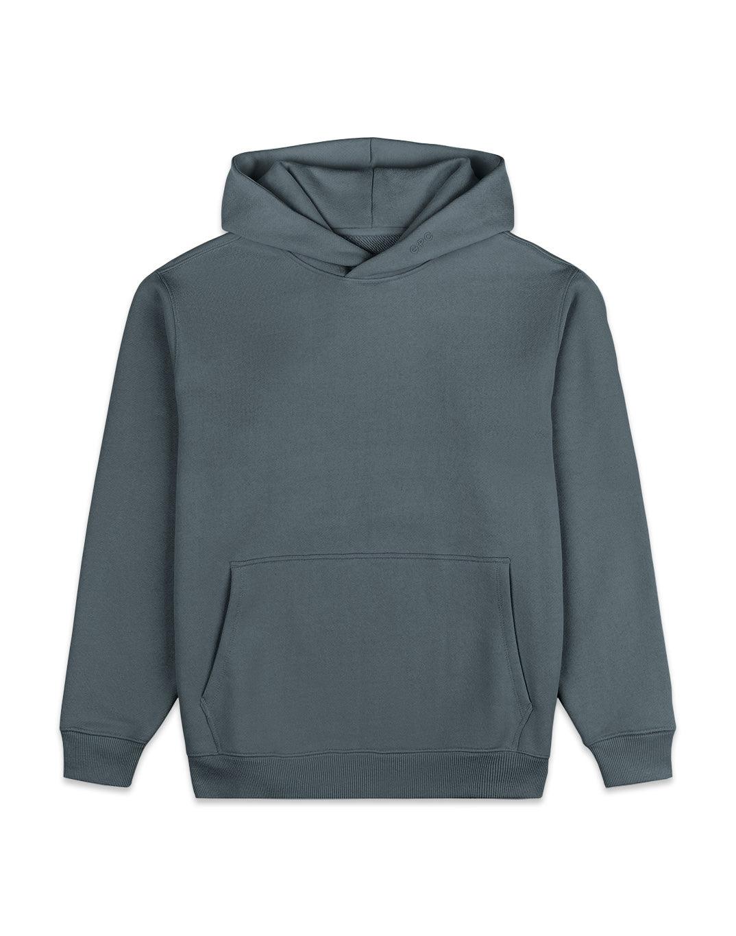 The Oversized Pullover Hoodie in Slate Grey - Hoodies - Gym+Coffee IE