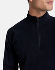 Chill Half Zip in Black - Sweatshirts - Gym+Coffee IE