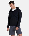 Chill Zip Hoodie in Black - Hoodies - Gym+Coffee IE