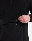 Horizon Half Zip Hoodie in Black - Hoodies - Gym+Coffee IE