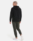 Horizon Half Zip Hoodie in Black - Hoodies - Gym+Coffee IE