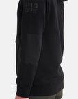 Horizon Half Zip Hoodie in Black - Hoodies - Gym+Coffee IE