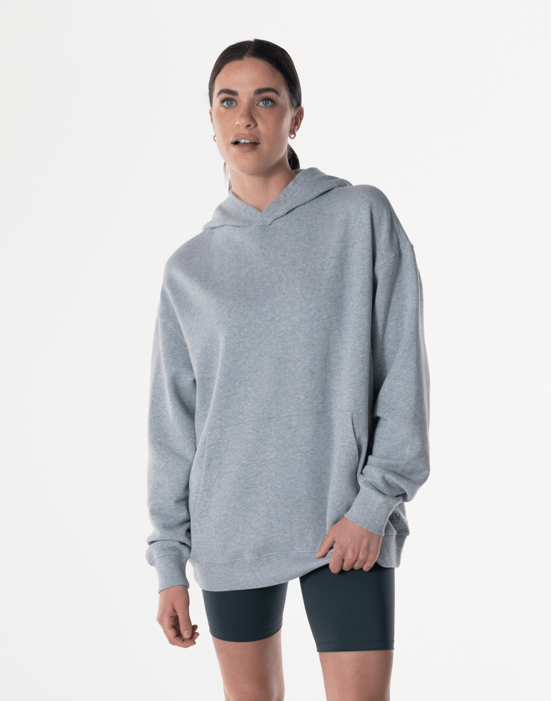Kinney Hoodie in Grey Marl - Hoodies - Gym+Coffee IE