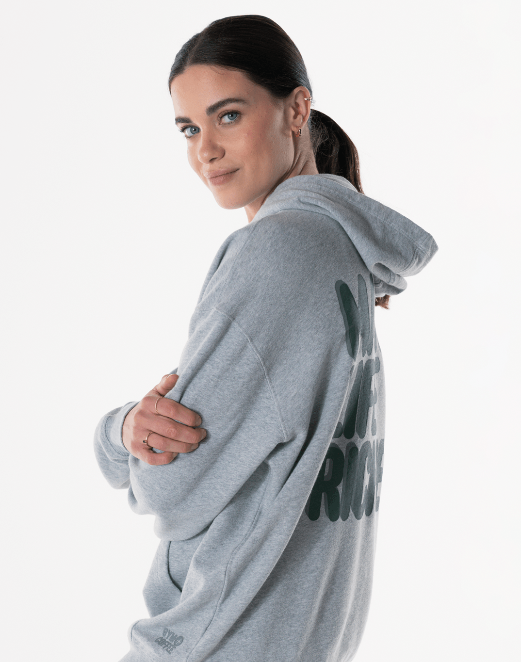 Kinney Hoodie in Grey Marl - Hoodies - Gym+Coffee IE