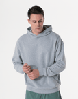Kinney Hoodie in Grey Marl - Hoodies - Gym+Coffee IE