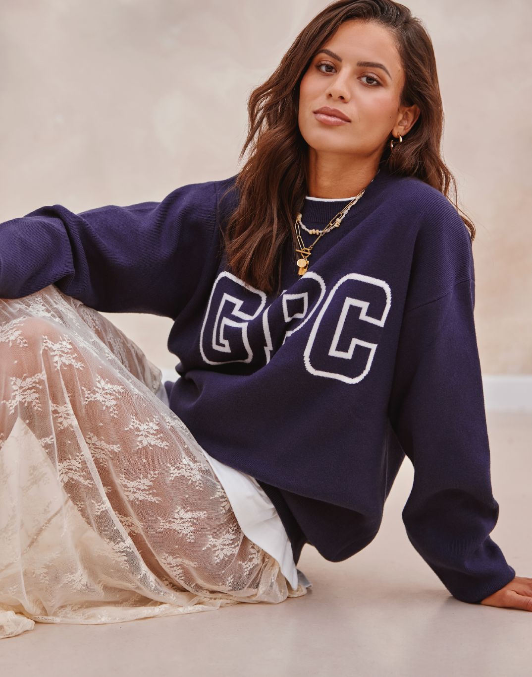 Knit Crew in Twilight Navy