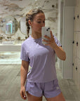 Coffee Tee in Lilac - T-Shirts - Gym+Coffee IE