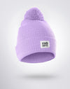 Lilac Bobble Beanie