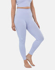 Lotus Rib Knit Legging in Lilac - Leggings - Gym+Coffee IE