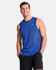 Men's Celero Vest in Earth Blue - Tanks - Gym+Coffee IE