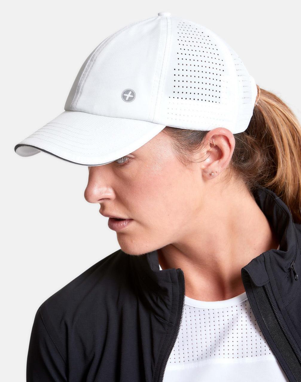 Mesh Rec Running Cap in Striker White - Headwear - Gym+Coffee IE