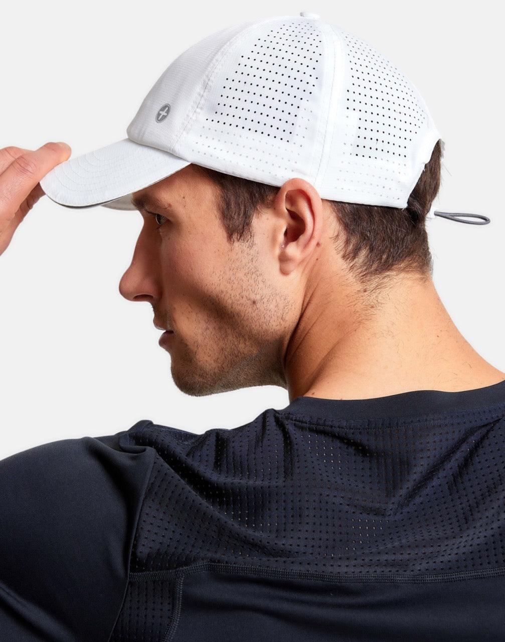 Mesh Rec Running Cap in Striker White - Headwear - Gym+Coffee IE