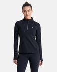 Relentless 1/4 Zip in Black - Midlayer - Gym+Coffee IE