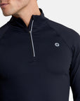 Relentless 1/4 Zip in Black - Midlayer - Gym+Coffee IE