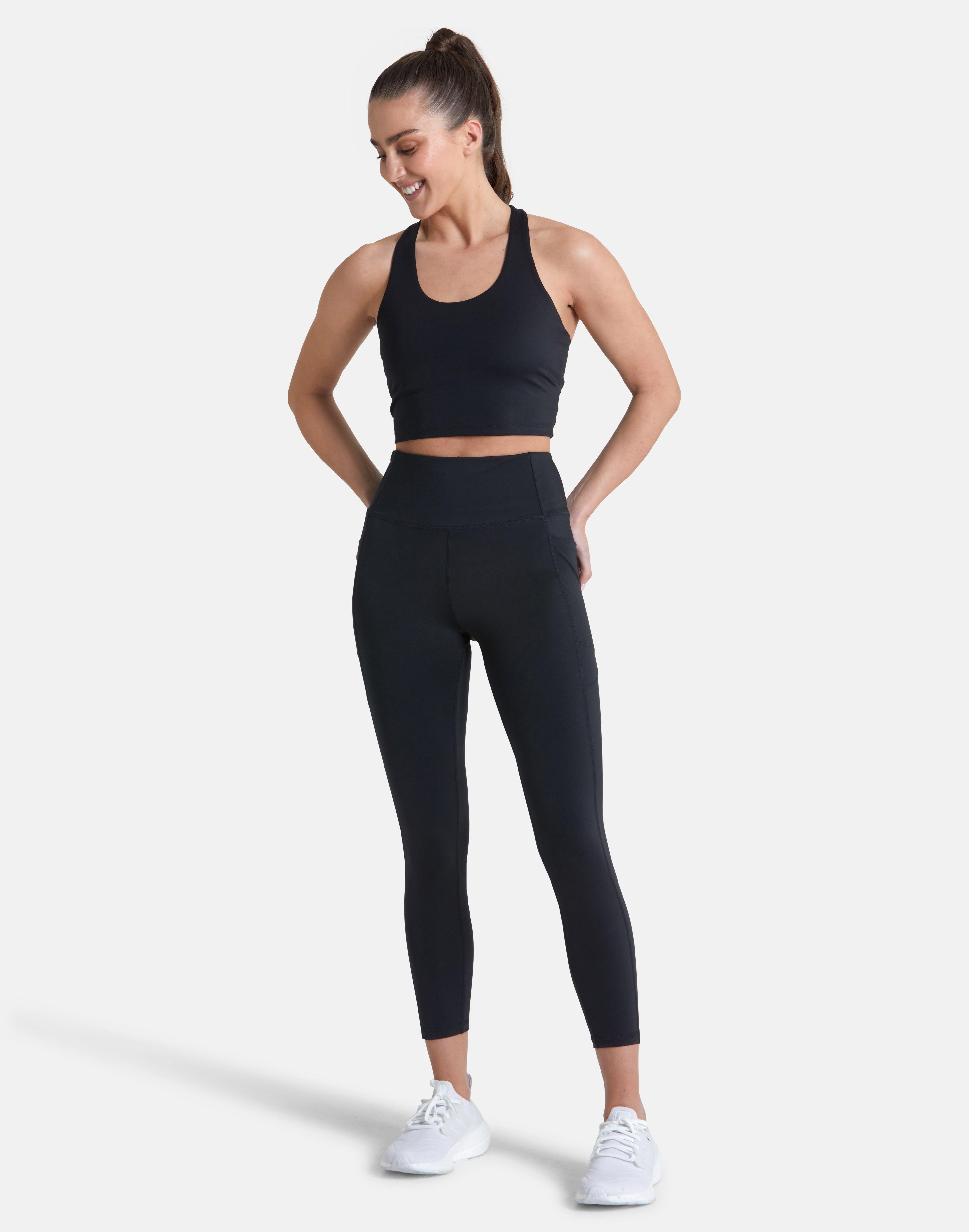 Relentless 7/8 Legging in Black - Leggings - Gym+Coffee IE