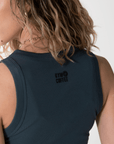 Ribbed Crop Vest in Orbit - Tanks - Gym+Coffee IE