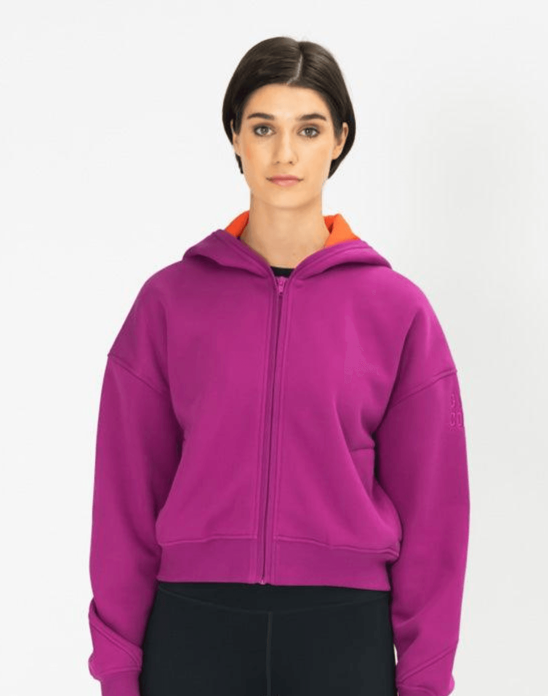 Sierra Fleece Zip Hoodie in Very Berry - Hoodies - Gym+Coffee IE