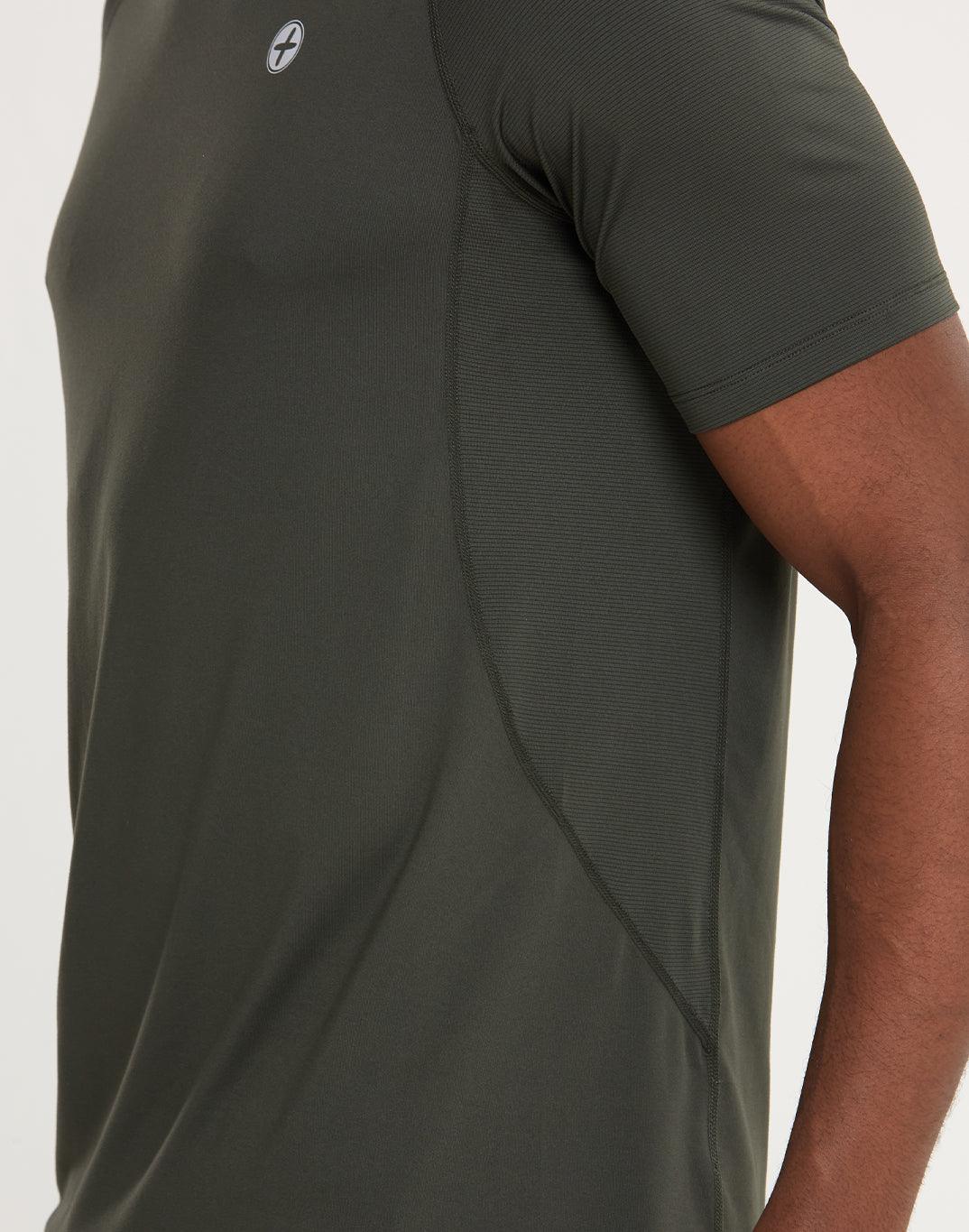 Surge Tee in Khaki - T-Shirts - Gym+Coffee IE