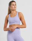 Swift Sports Bra in Lilac - Bras - Gym+Coffee IE