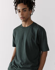 The Tee in Earth Green - T-Shirts - Gym+Coffee IE